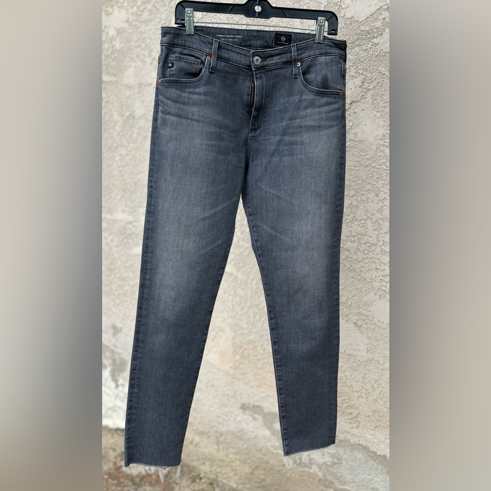 NW AG Farrah Skinny Ankle High Rise Jeans, Sz 32x29